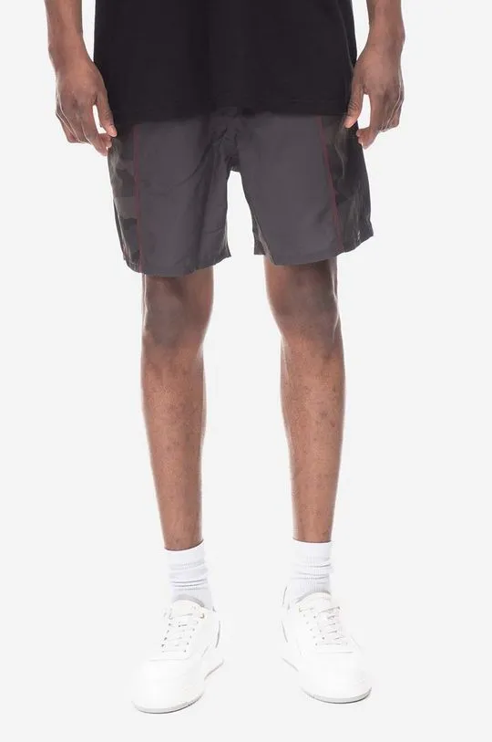 Alpha Industries swim shorts Camo Swim Short black color