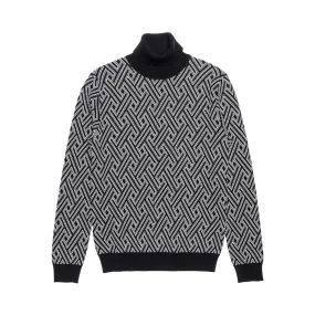 Antony Morato Knitted Sweater Black MKSW01252_YA100064