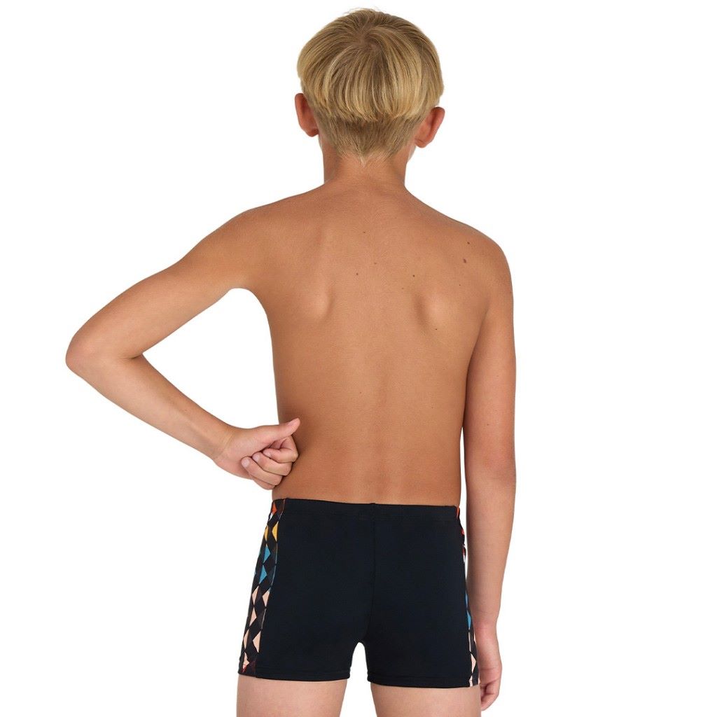 Arena Boys Carnival Swim Short  Black / Multi