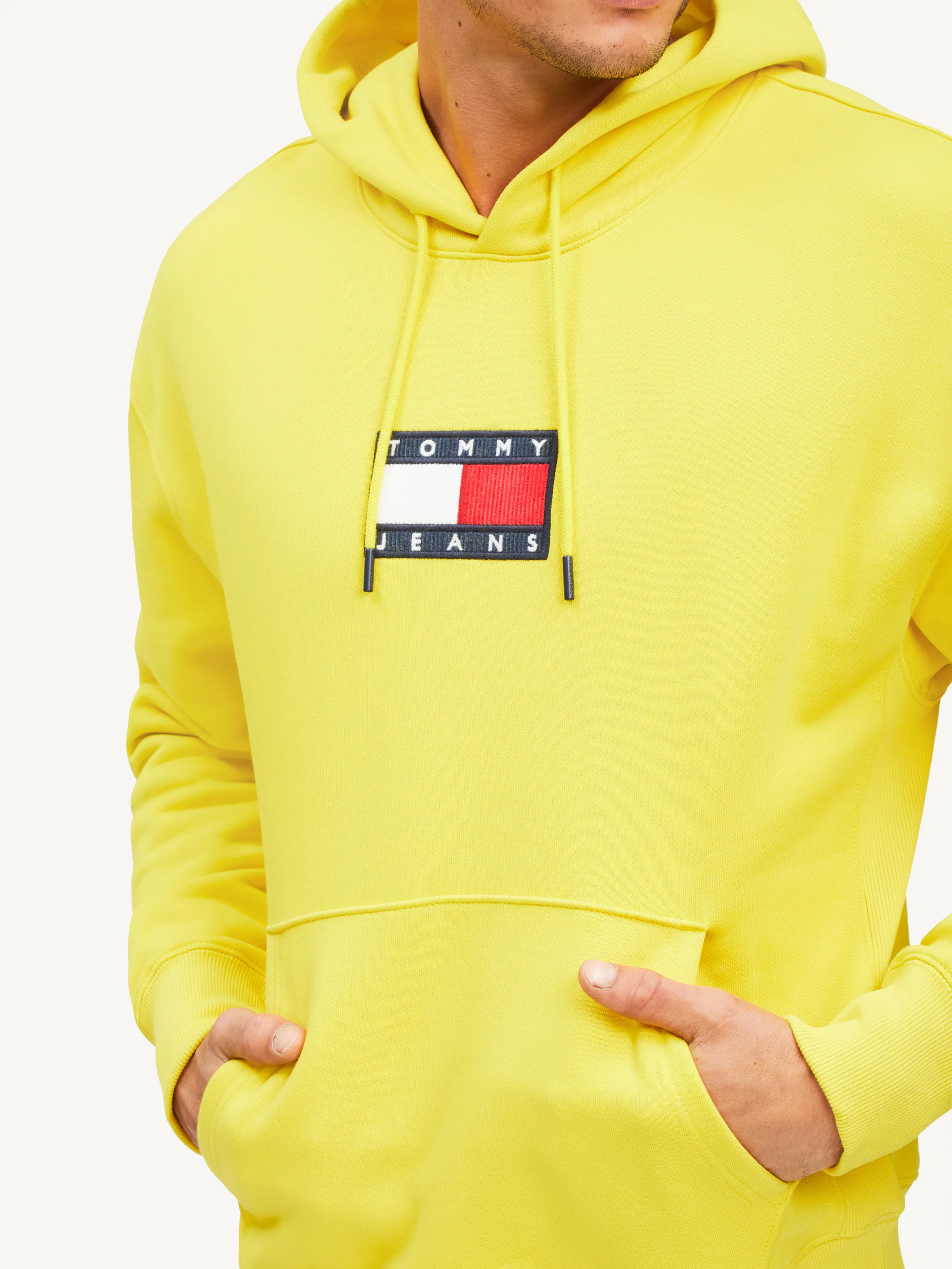 Badge Organic Cotton Fleece Hoody | Sweatshirts & Hoodies | Tommy Hilfiger