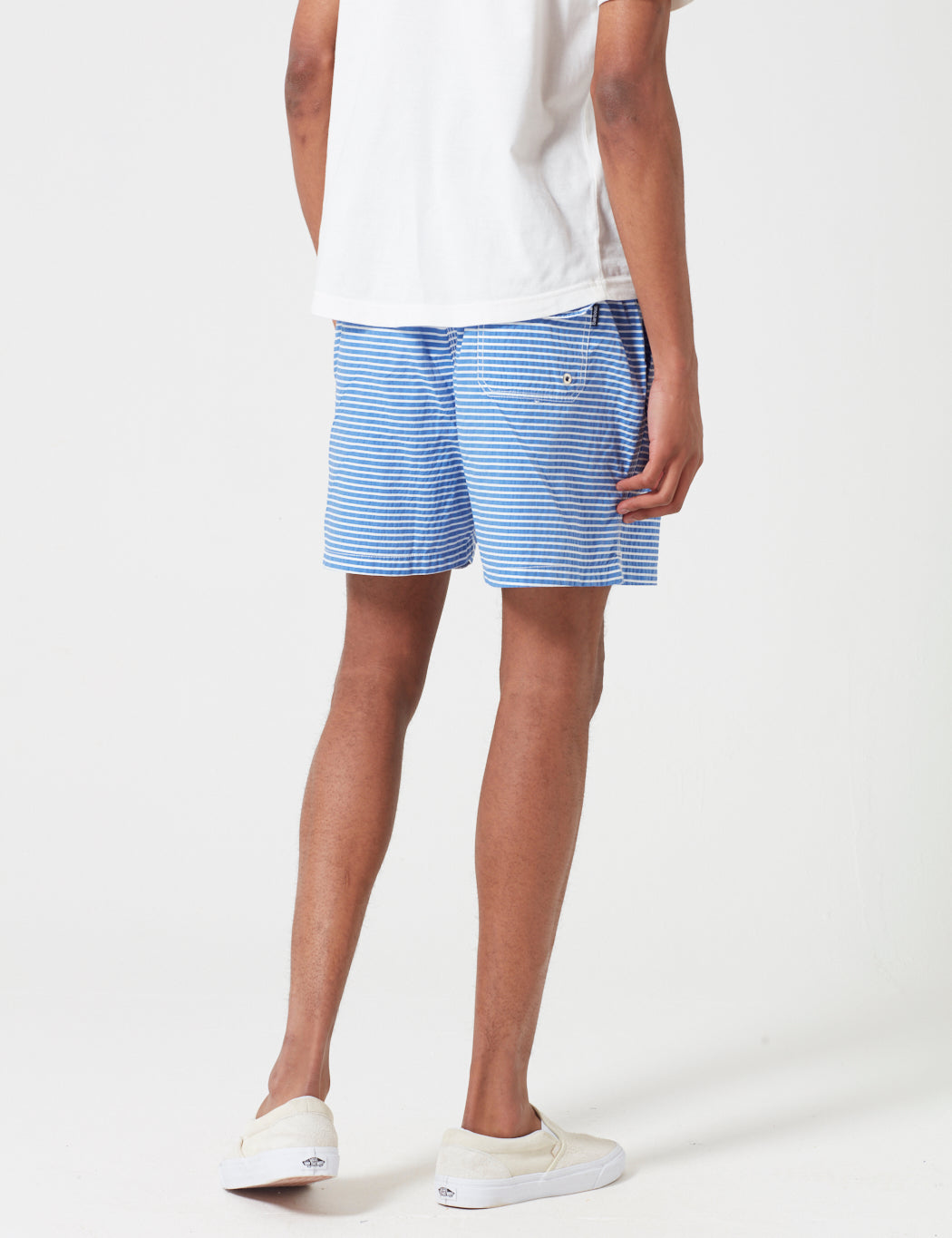 Barbour Milton Stripe Swim Short - Blue