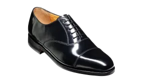 Barker Arnold Classic Oxford Shoe  - Hi Shine Black