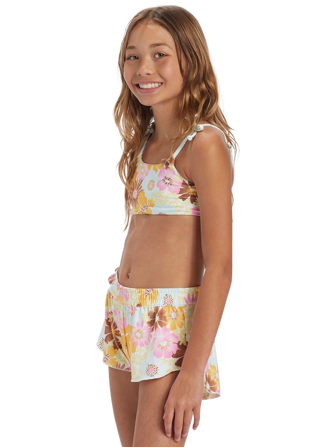 Billabong Girls Flower Power Swim Short