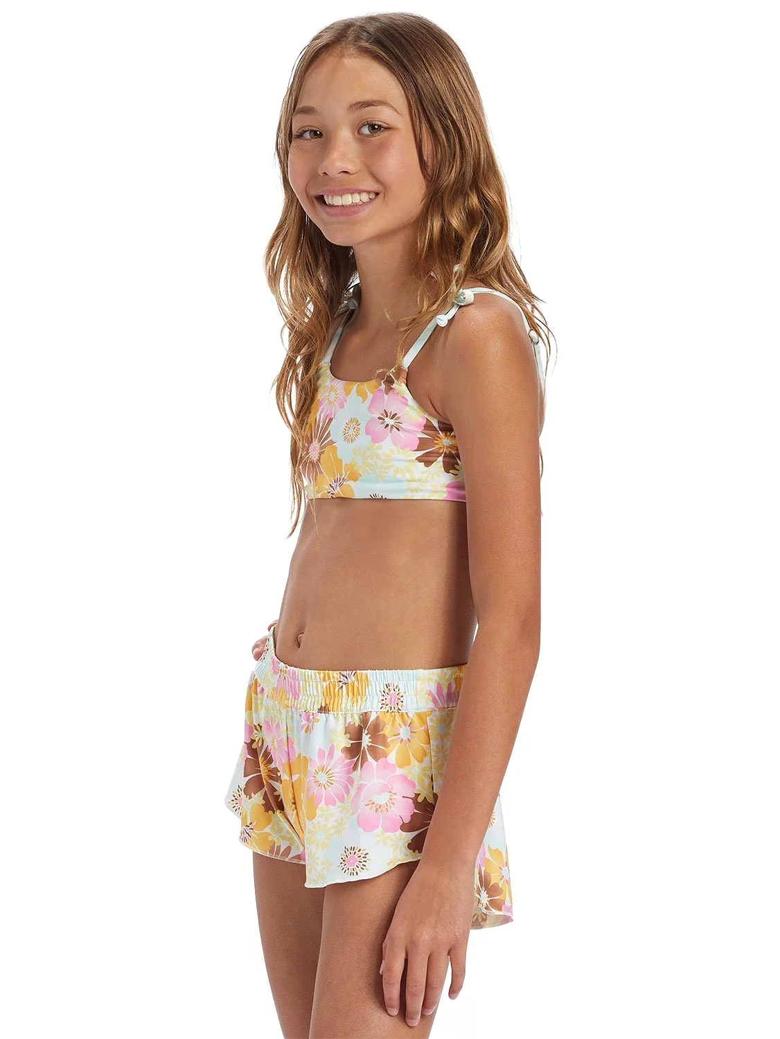 Billabong Girls Flower Power Swim Short