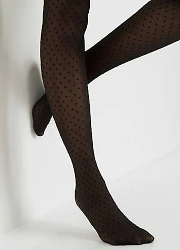 bonprix Spot 30 Denier Tights | Grattan