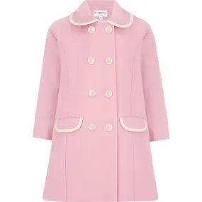 Britannical Belgravia Girls Coat, Perfect Pink