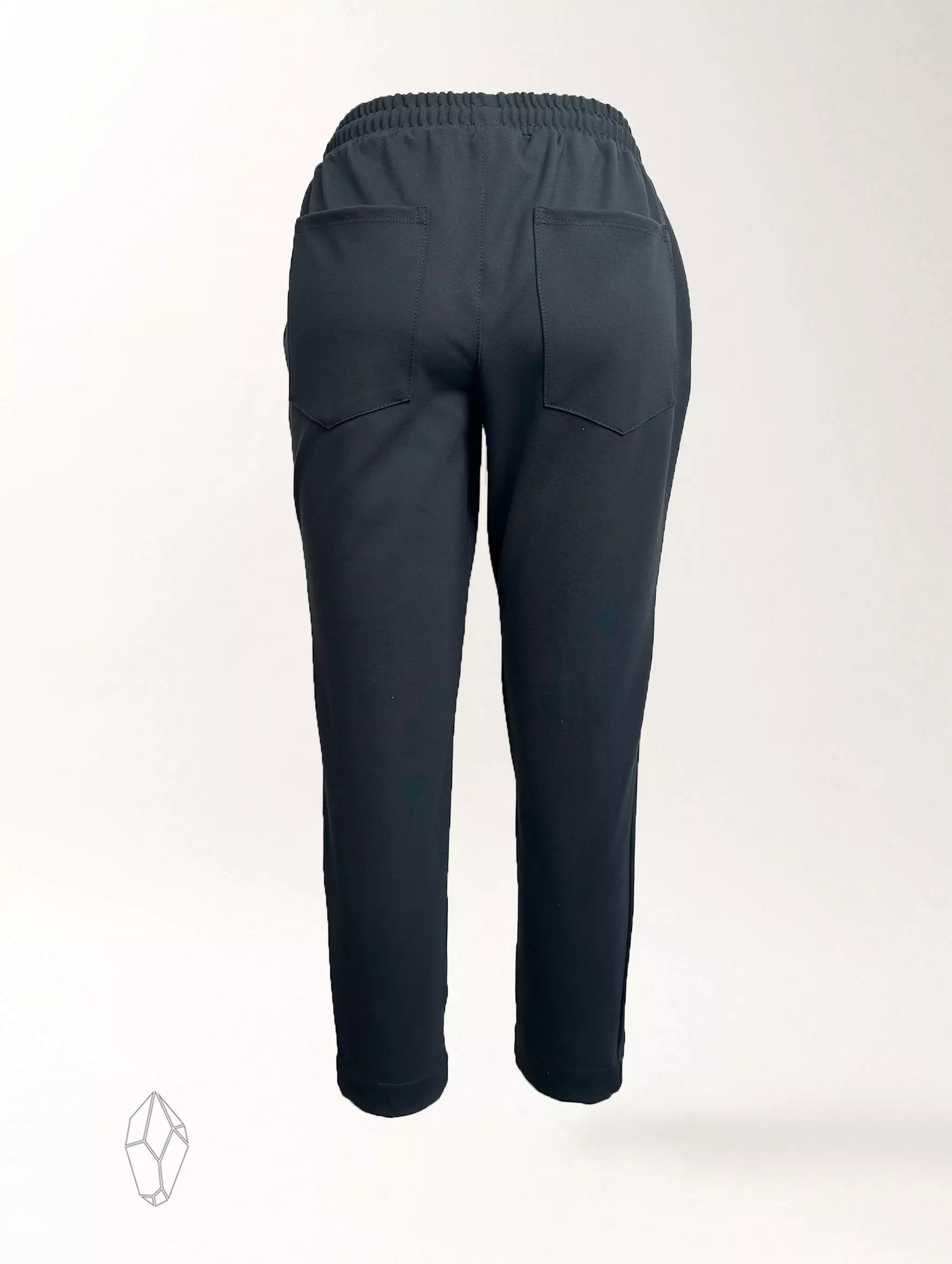 Brooklyn Pant - Graphite Double Knit