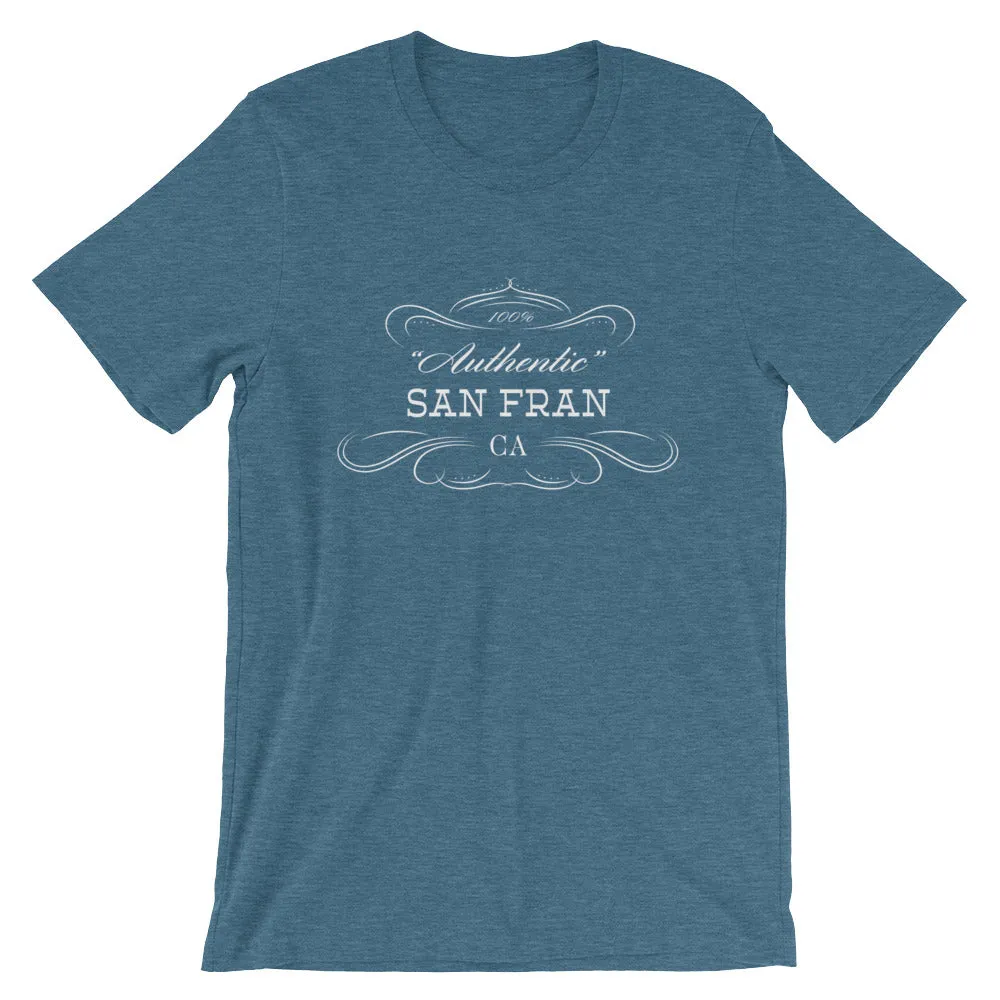 California - San Francisco CA - Short-Sleeve Unisex T-Shirt - Authentic