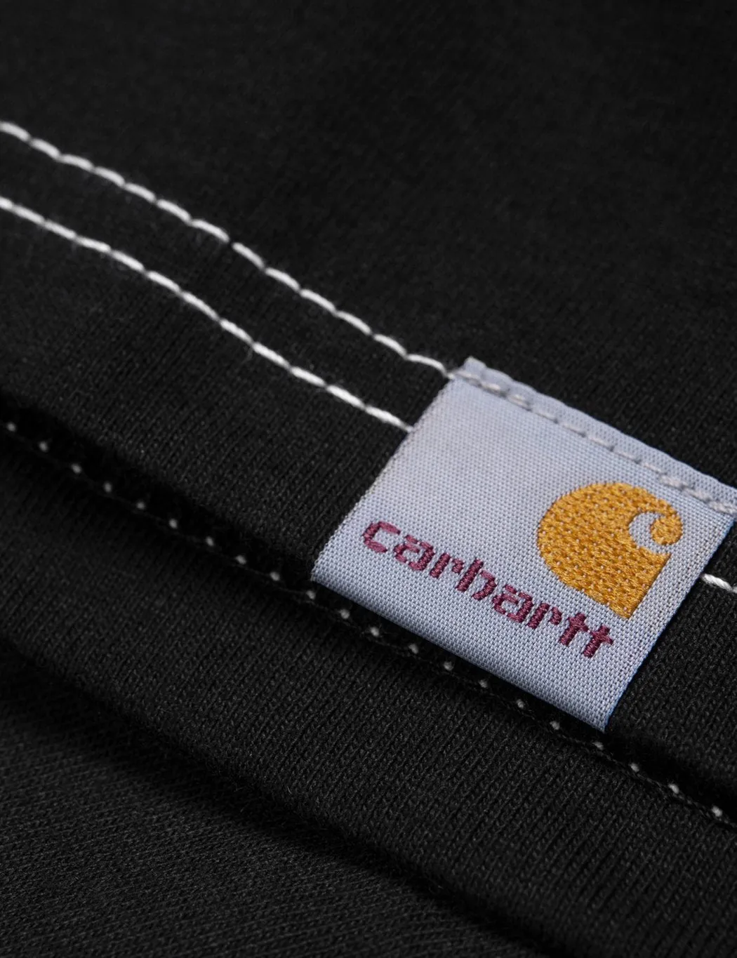 Carhartt-WIP Nebraska T-Shirt - Black / White