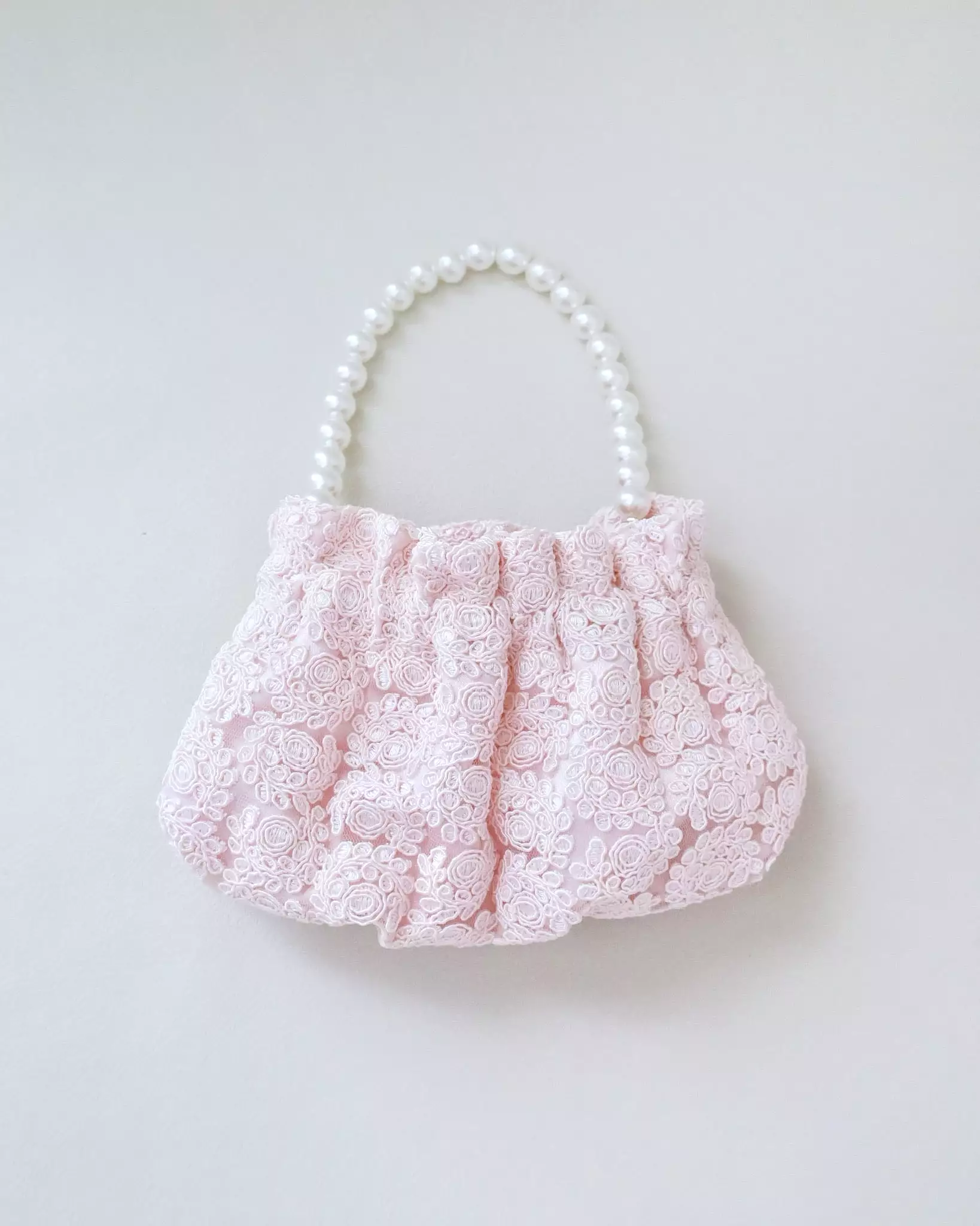 Cleo Pearl Lace Mini Pouch