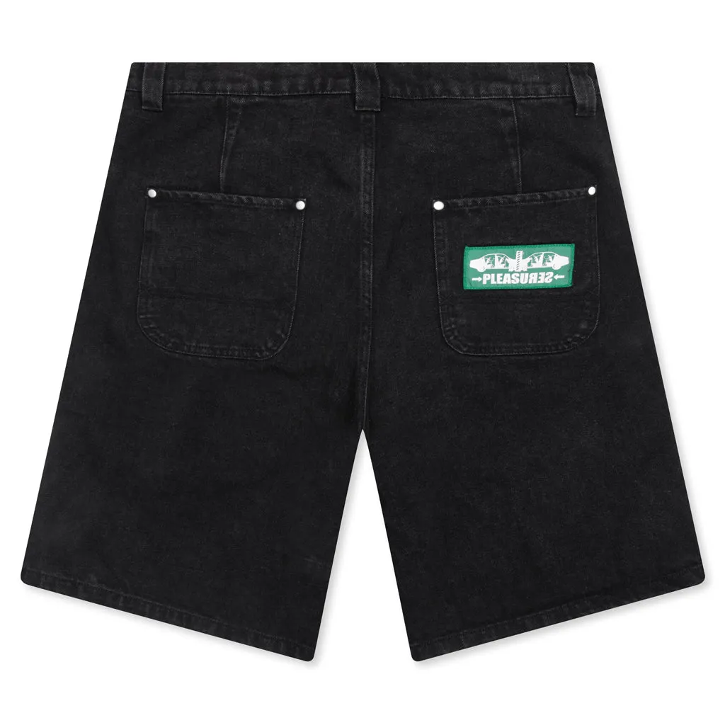 Collision Jorts - Faded Black