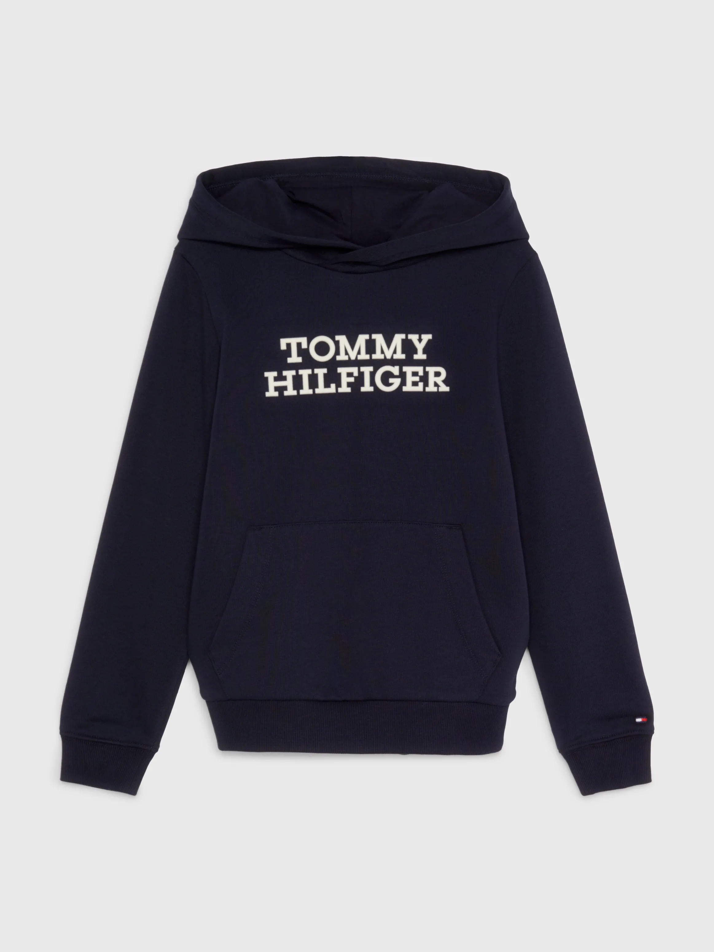 Contrast Logo Terry Hoody | Sweatshirts & Hoodies | Tommy Kids