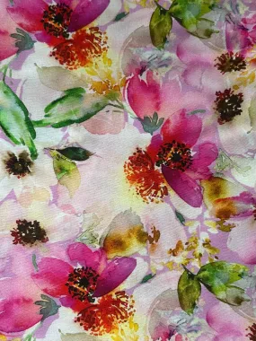 Cotton PANT - Watercolour Floral