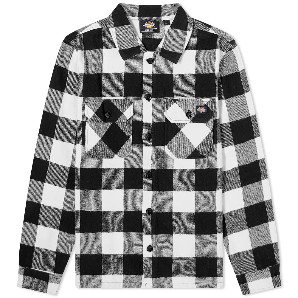 Dickies New Sacramento Long Sleeve Check ShirtBlack