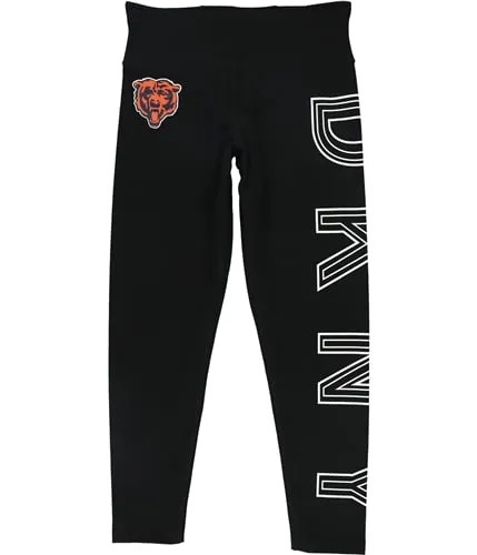 Dkny Womens Chicago Bears Graphic Compression Athletic Pants