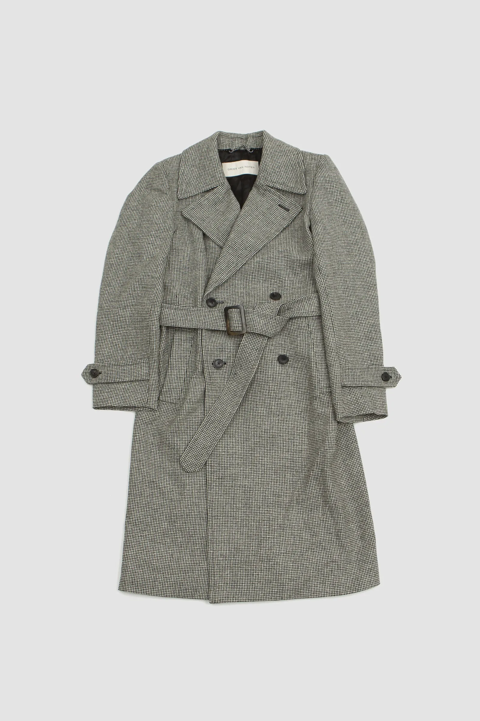 Dries Van Noten Ralto Coat Grey