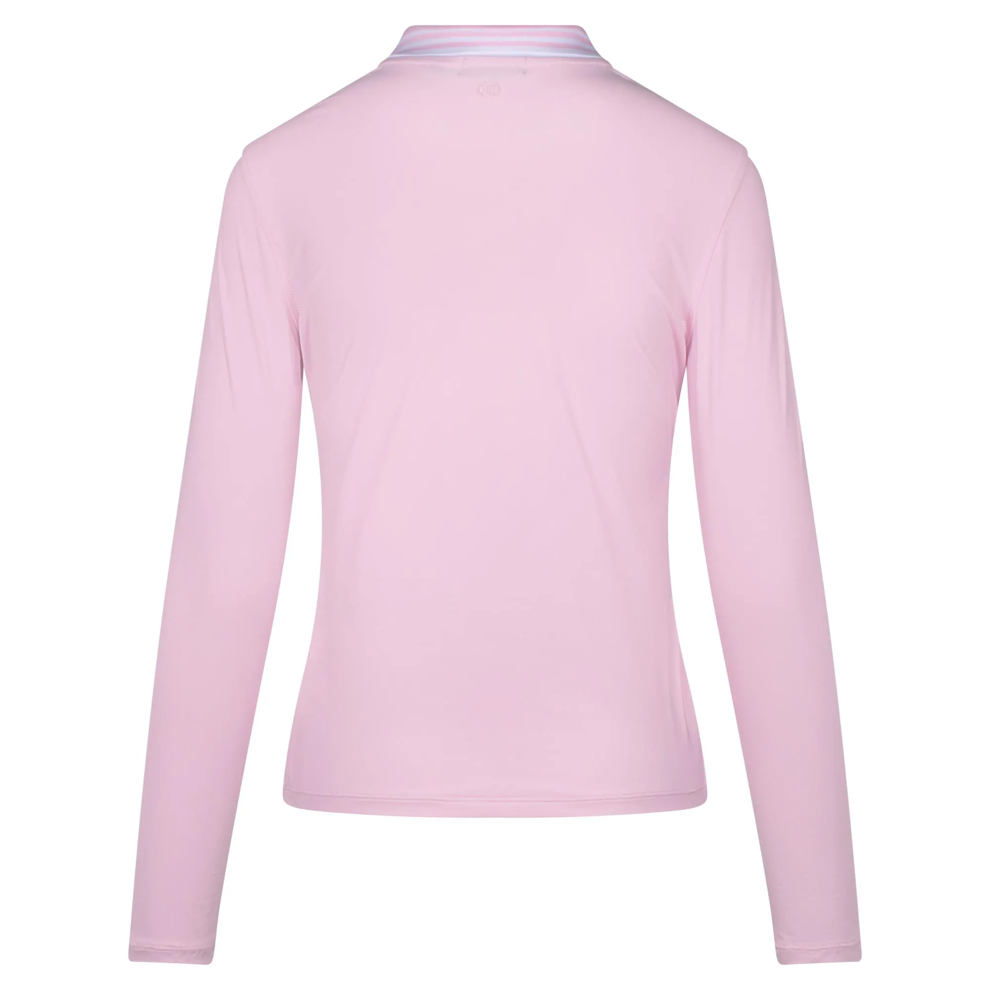 G/Fore Featherweight Ladies Zip Polo Shirt Blush