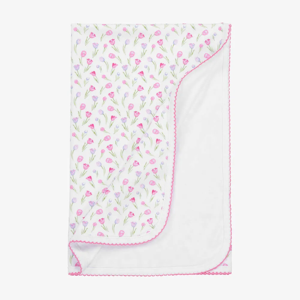 Girls Cotton Tulip Festival Blanket (73cm)