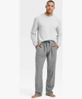 Goodfellow & Co Men's Solid Elevated Long Sleeve Pajama Set