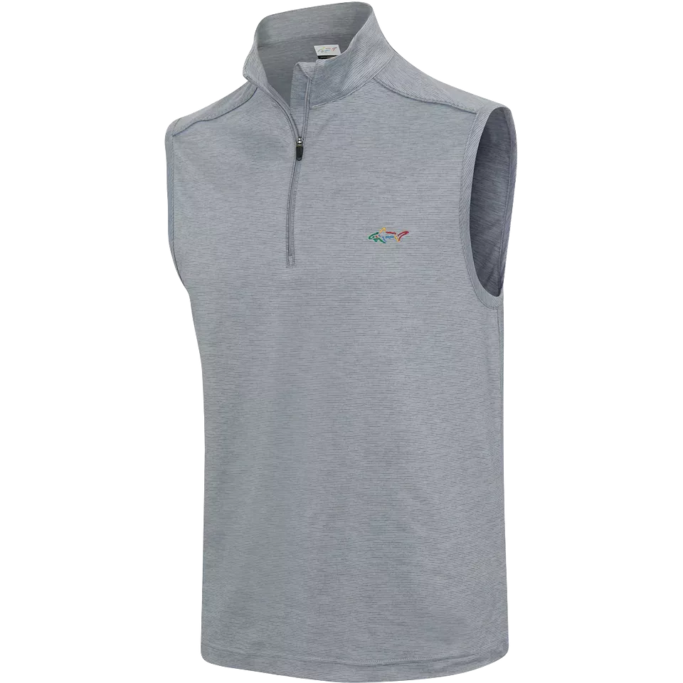 GREG NORMAN Double Knit Peached Golf Vest