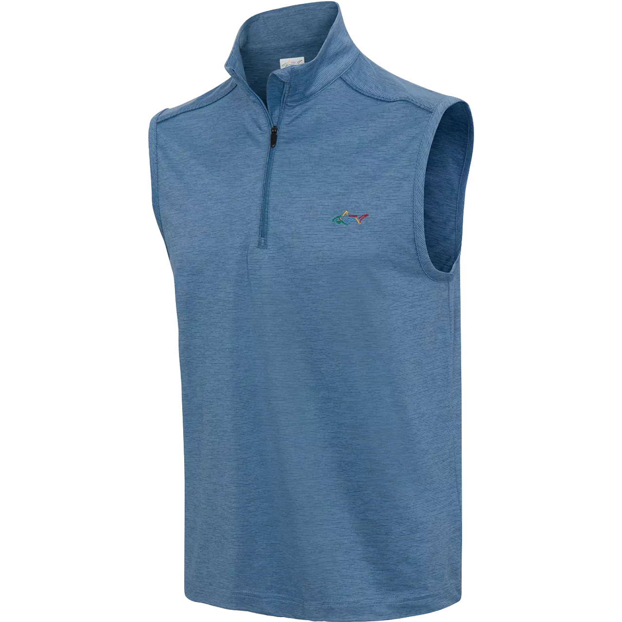 GREG NORMAN Double Knit Peached Golf Vest