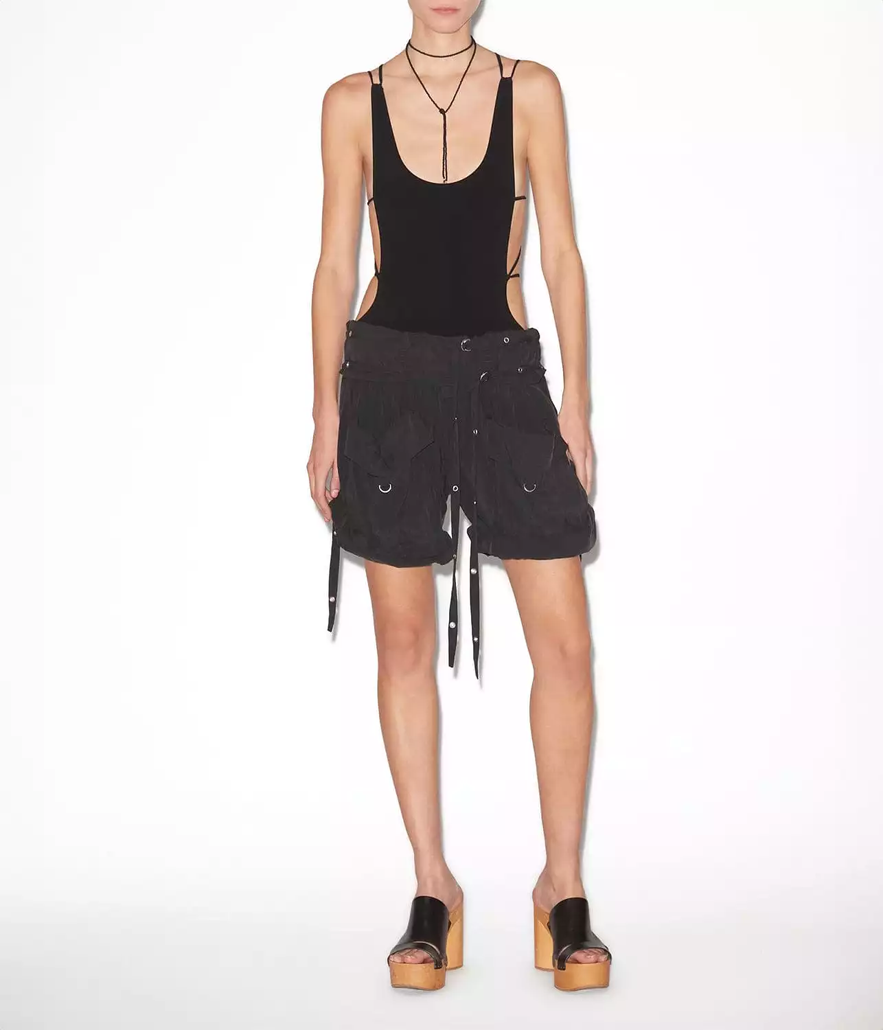 HEIDI SHORTS- FADED BLACK