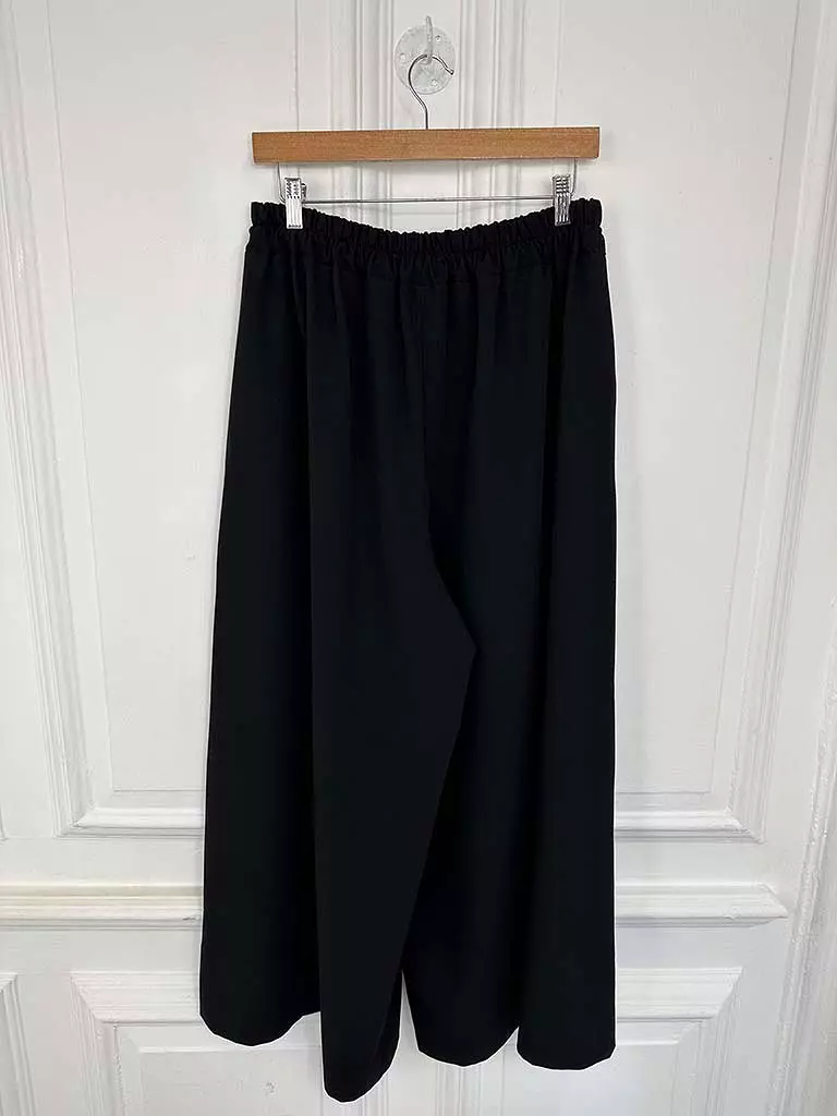 I.D Palazzo Trousers - Black