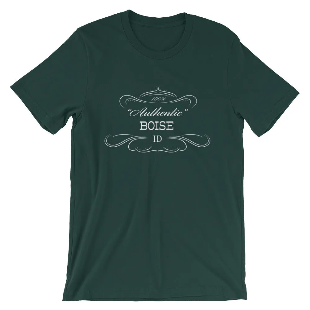 Idaho - Boise ID - Short-Sleeve Unisex T-Shirt - Authentic