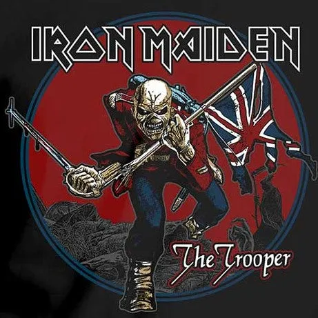 Iron Maiden Trooper Red Sky