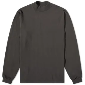 John Elliott Long Sleeve 90's Mock NeckCharcoal