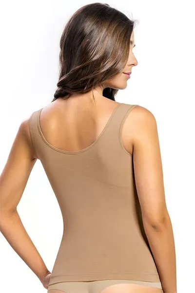 Leonisa Tummy Smoothing Tank with Back Support