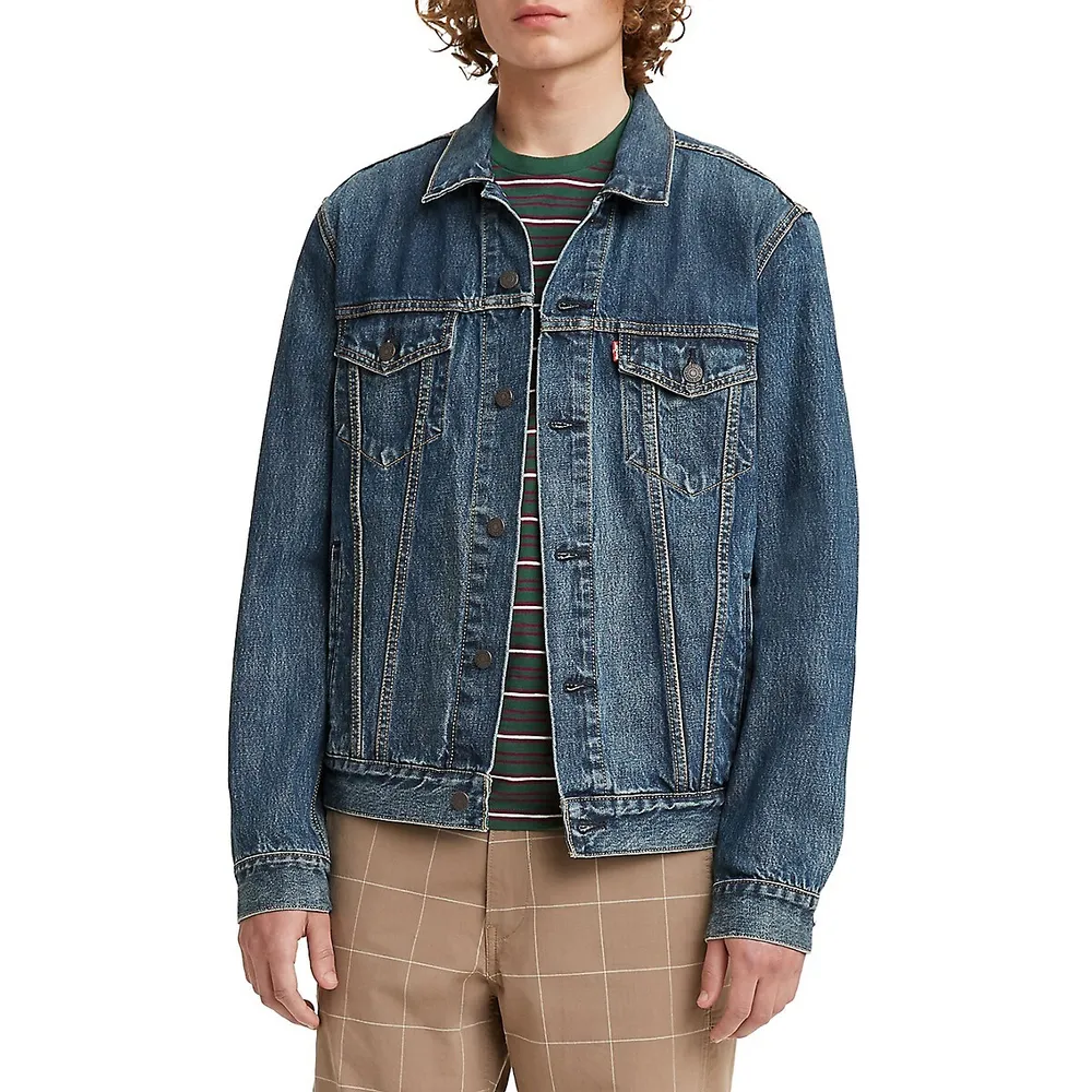 Levi's Cotton Denim Trucker Jacket