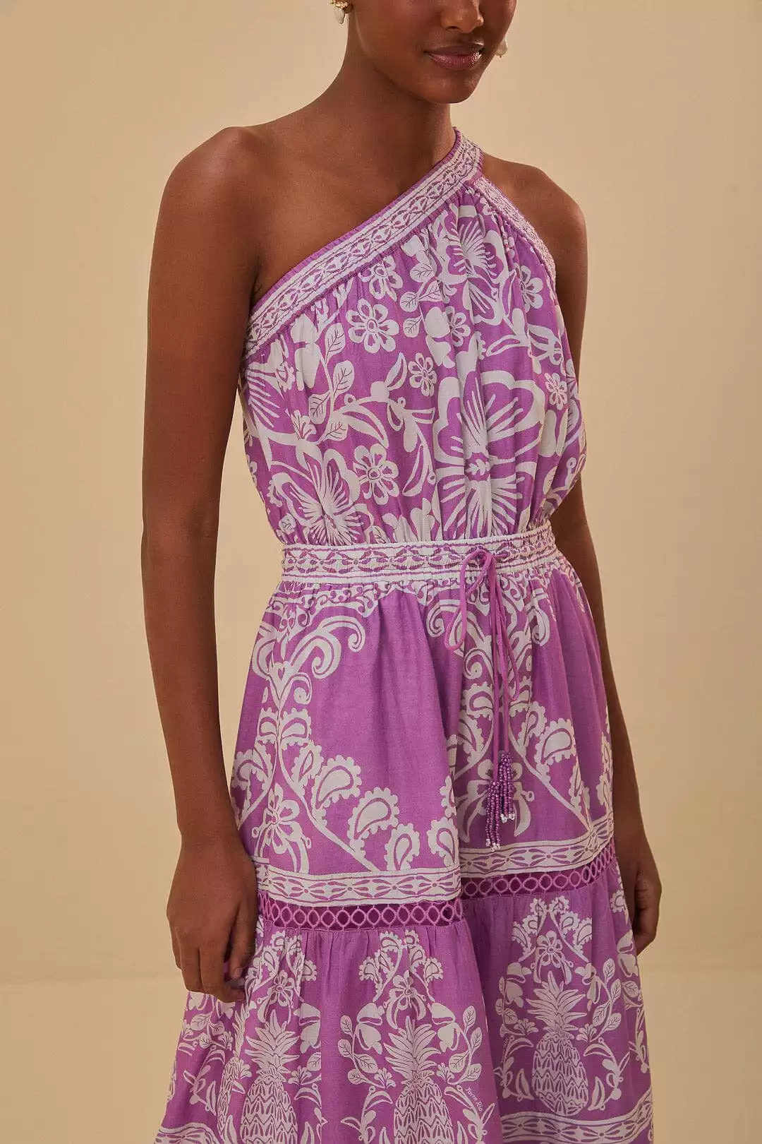 Lilac Sweet Garden Maxi Dress {Farm Rio}