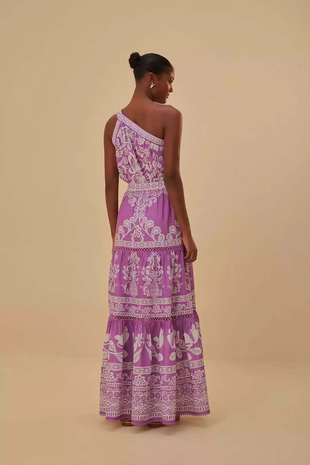 Lilac Sweet Garden Maxi Dress {Farm Rio}