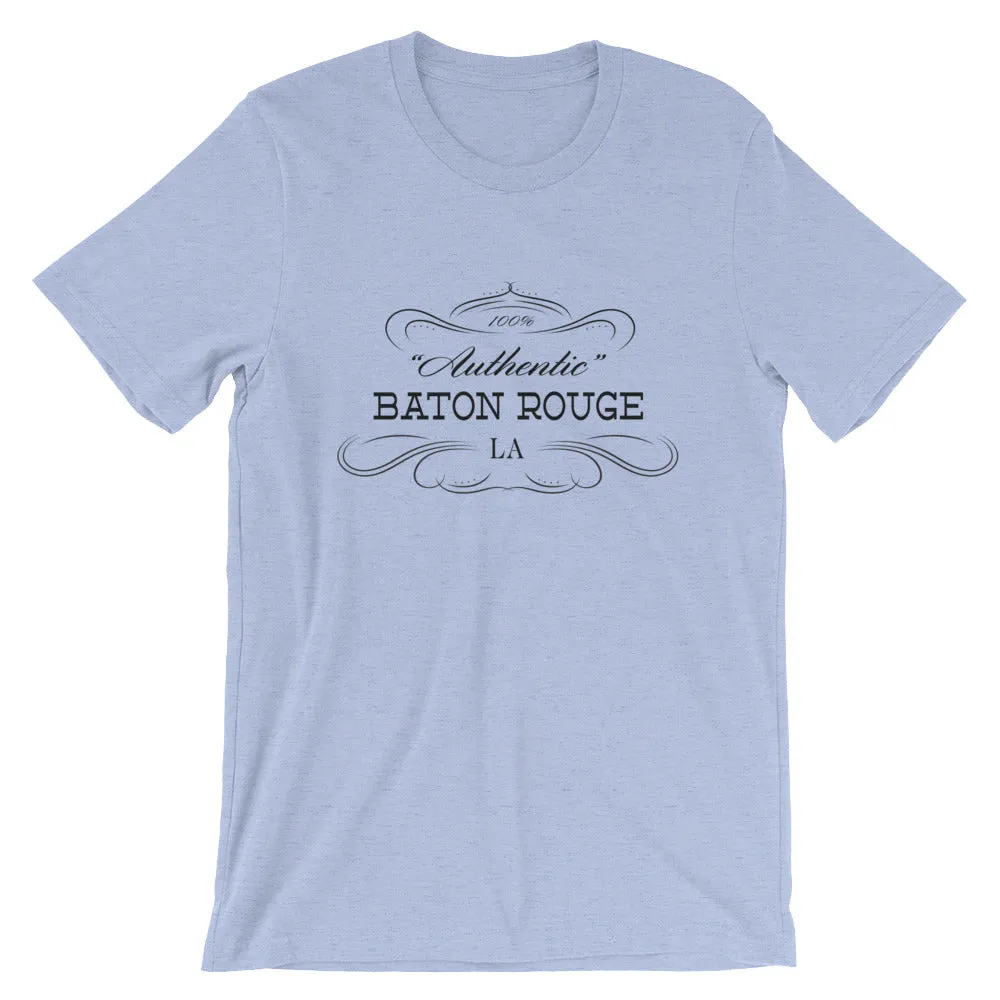 Louisiana - Baton Rouge LA - Short-Sleeve Unisex T-Shirt - Authentic