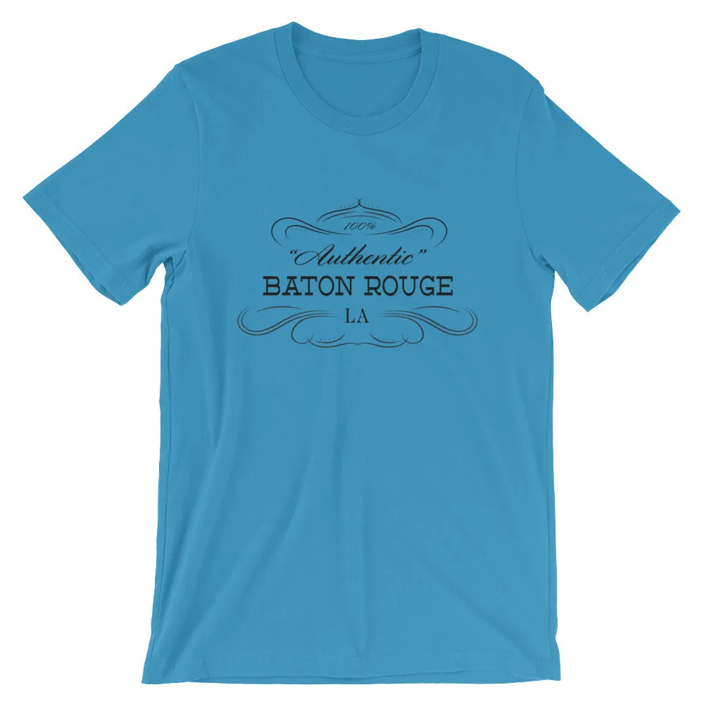 Louisiana - Baton Rouge LA - Short-Sleeve Unisex T-Shirt - Authentic