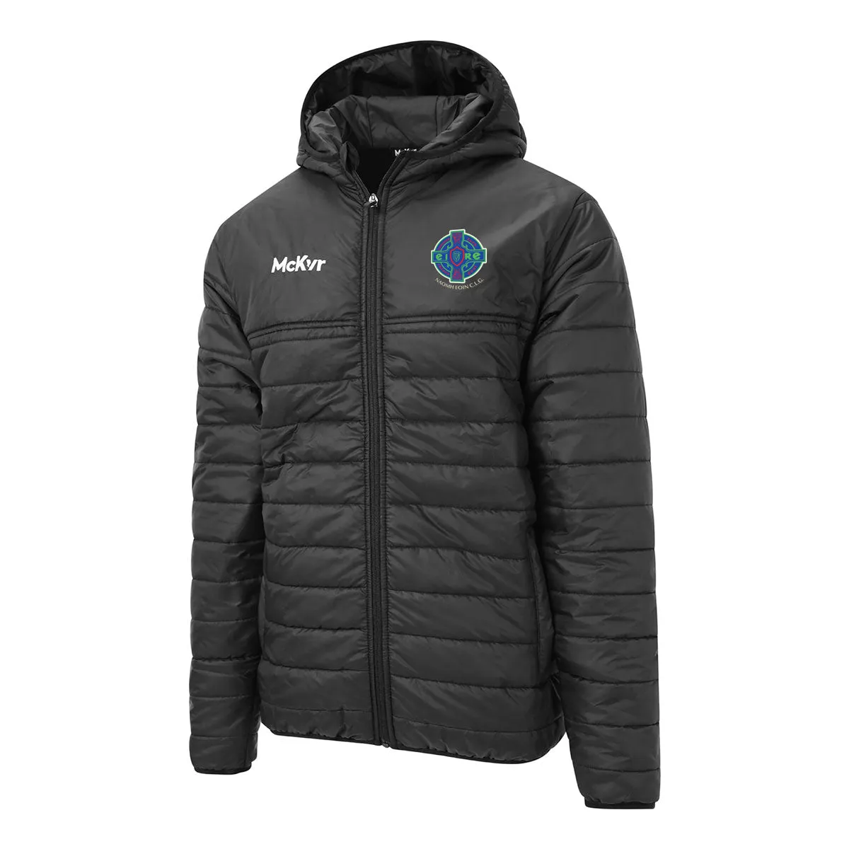 Mc Keever Naomh Eoin CLG Core 22 Puffa Jacket - Adult - Black