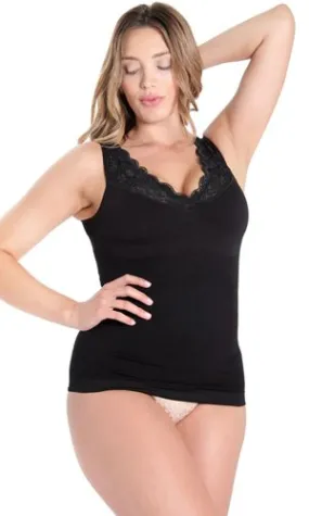 MeMoi Lace Wireless Slimming Shaping Tank