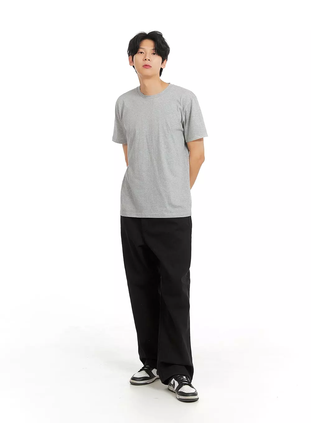 Men's Basic Cotton T-Shirt IA401