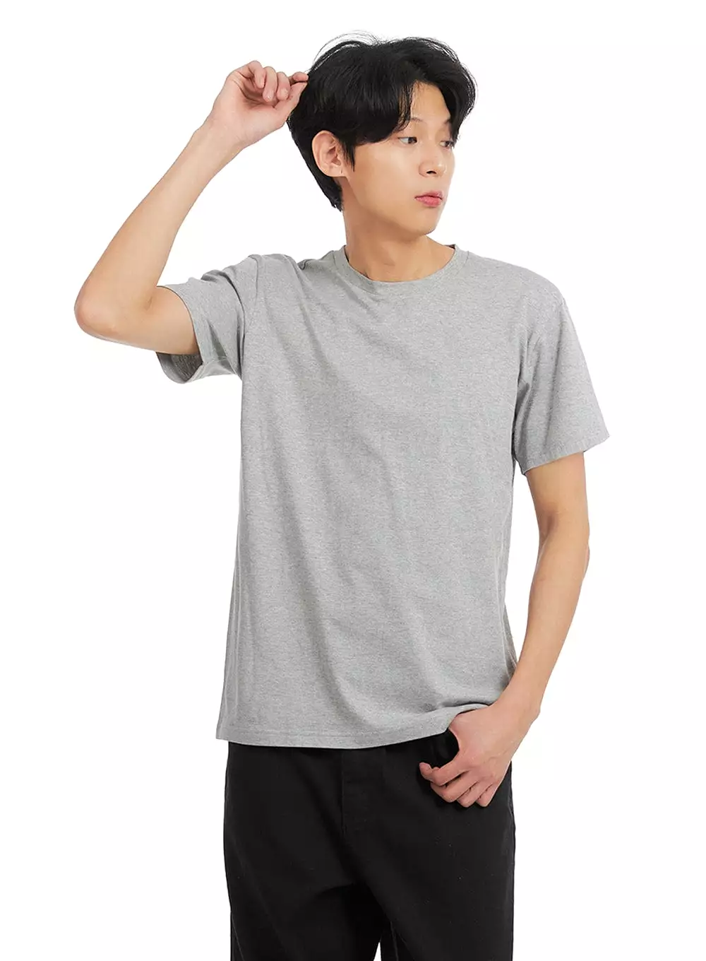 Men's Basic Cotton T-Shirt IA401