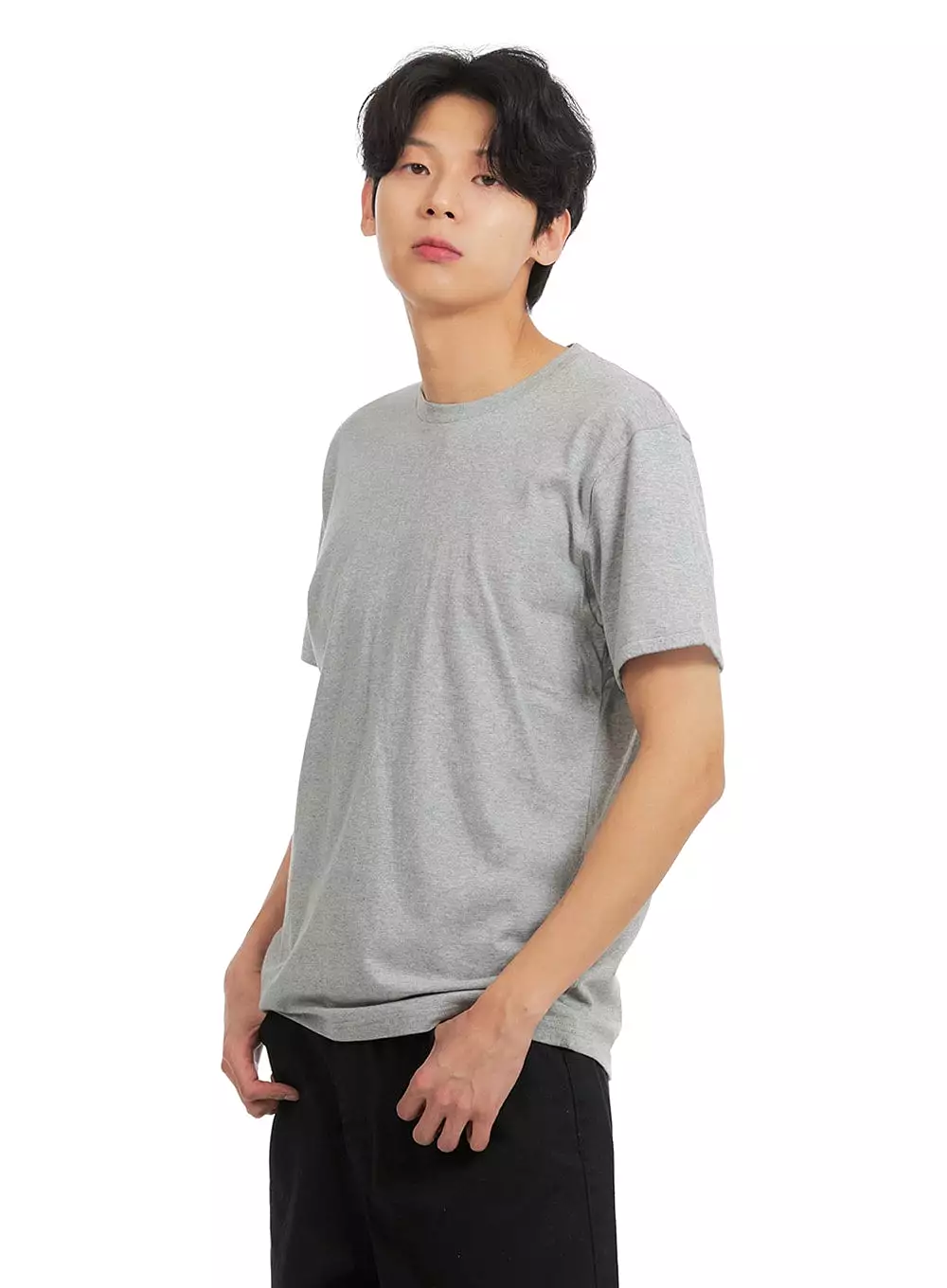 Men's Basic Cotton T-Shirt IA401