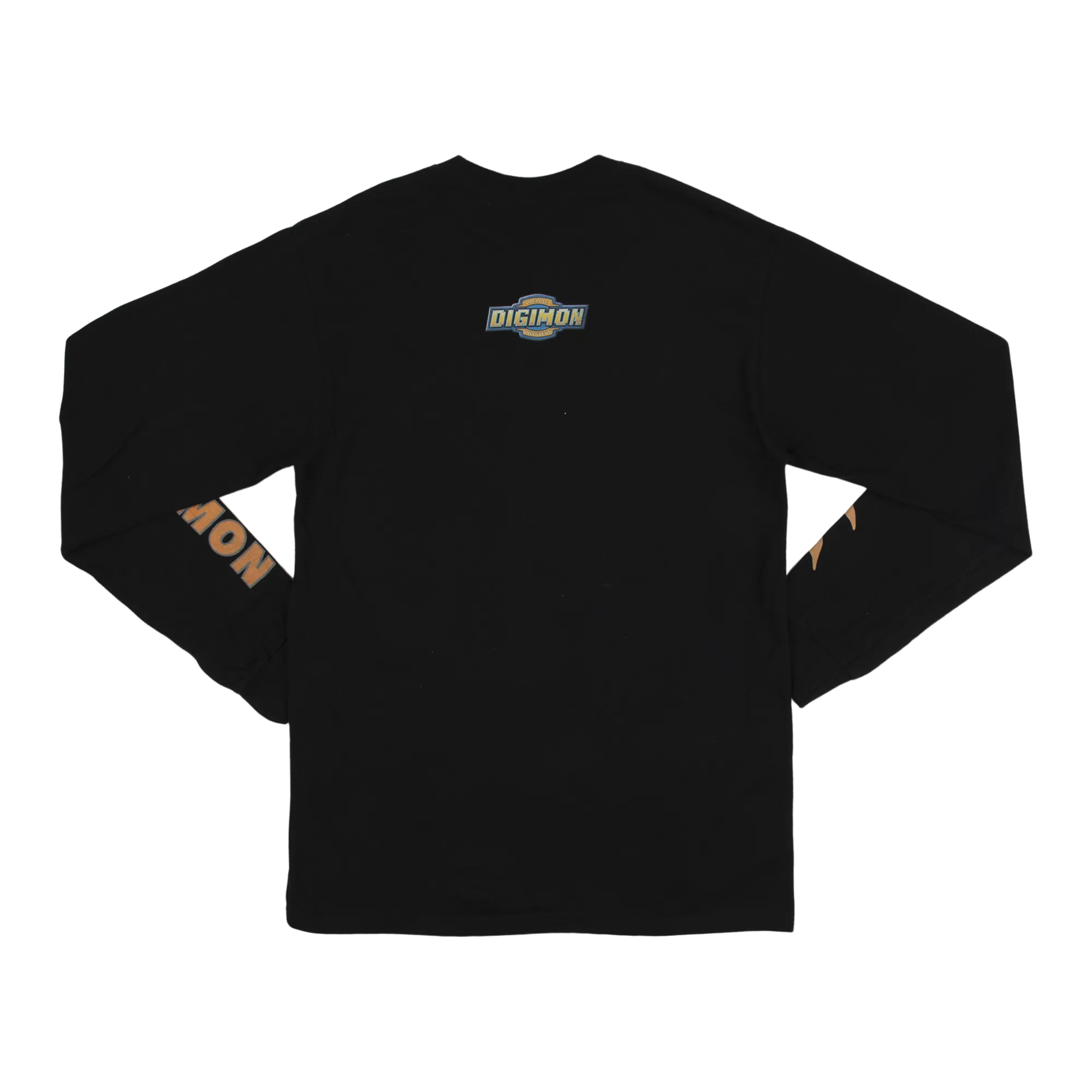 Metalgreymon and Tai Courage Black Long Sleeve