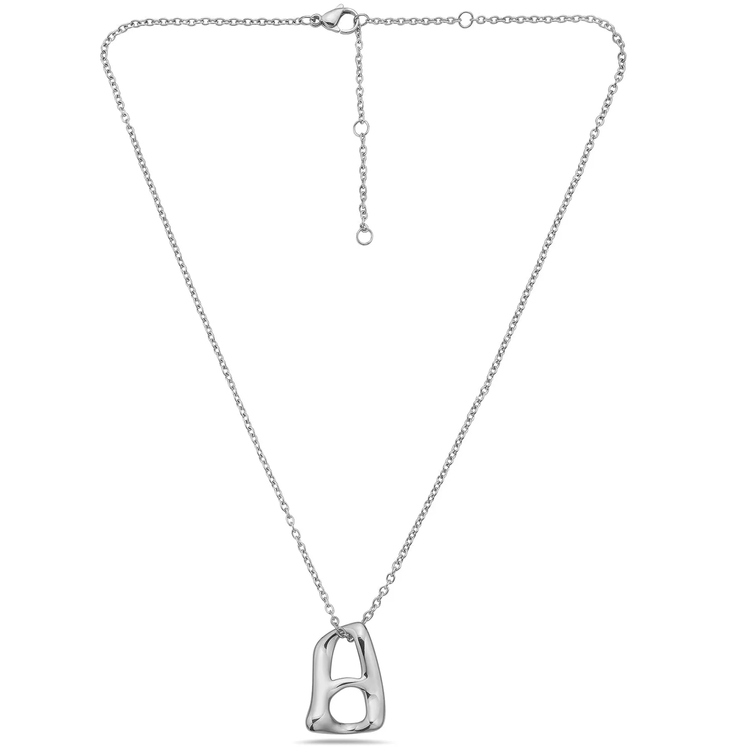 Mini Adore Flow Necklace Steel