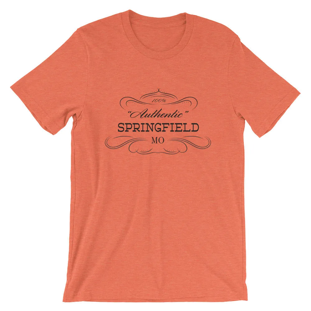 Missouri - Springfield Mo - Short-Sleeve Unisex T-Shirt - Authentic