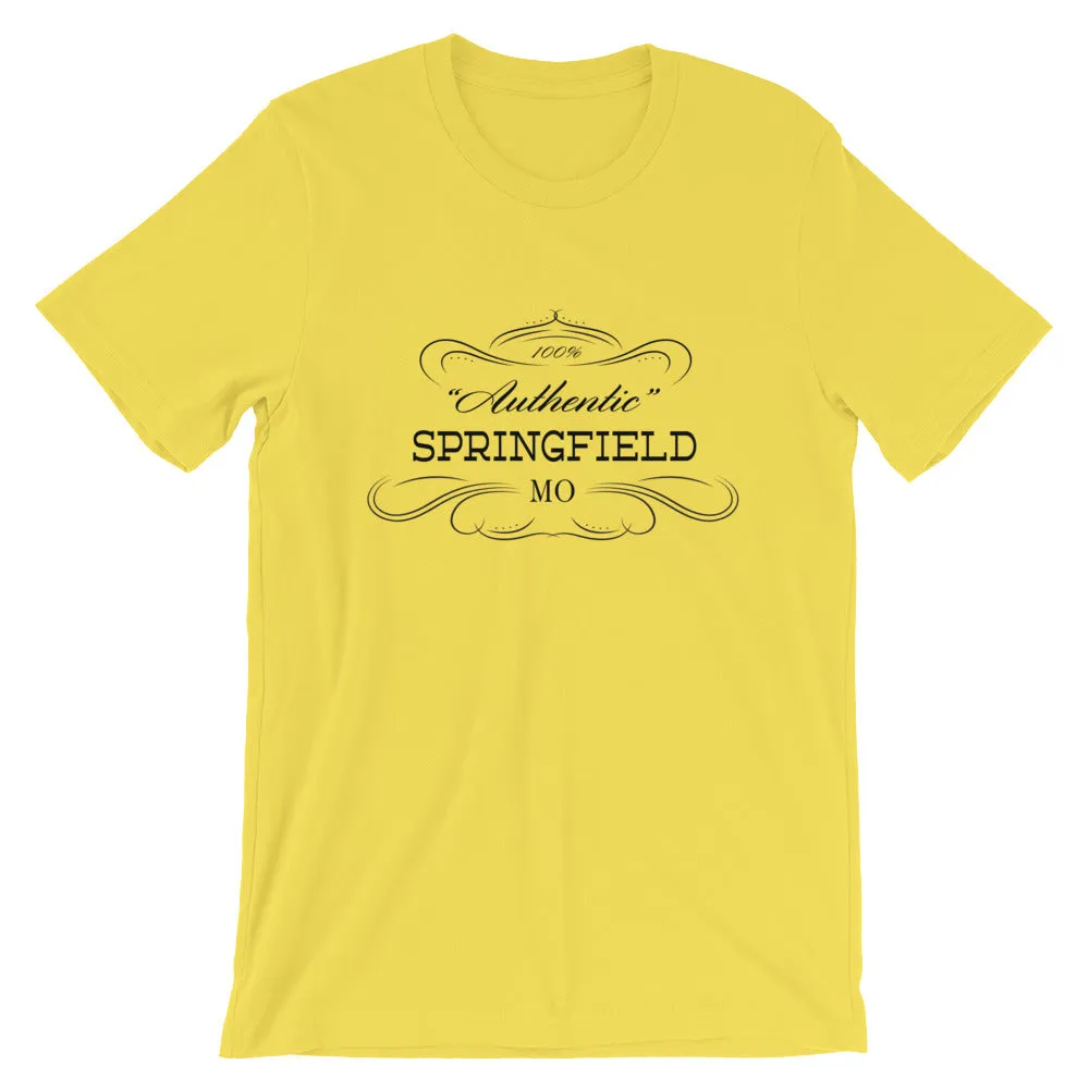 Missouri - Springfield Mo - Short-Sleeve Unisex T-Shirt - Authentic