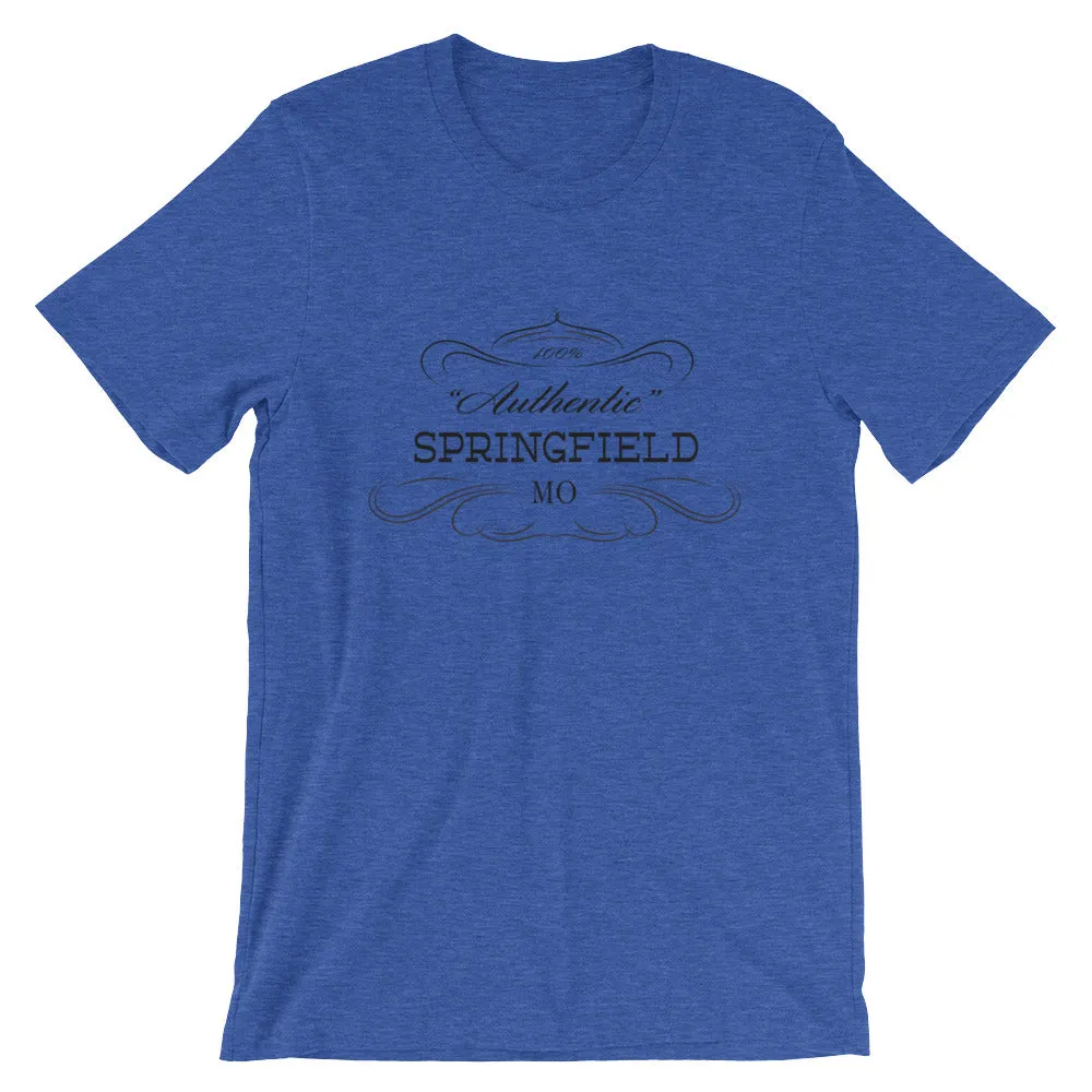 Missouri - Springfield Mo - Short-Sleeve Unisex T-Shirt - Authentic