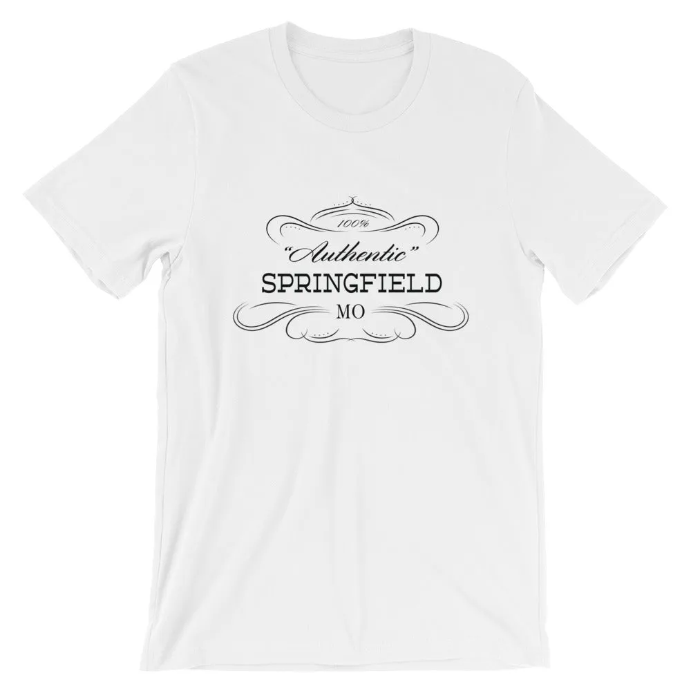 Missouri - Springfield Mo - Short-Sleeve Unisex T-Shirt - Authentic