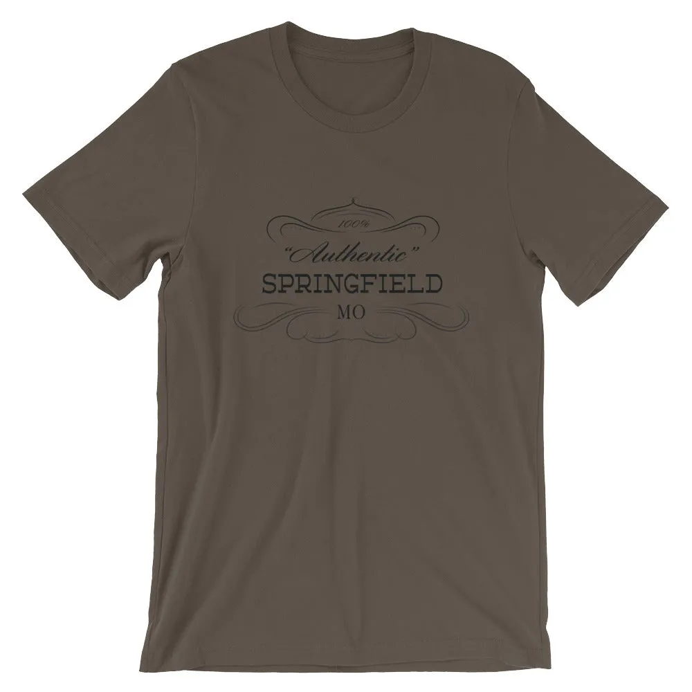 Missouri - Springfield Mo - Short-Sleeve Unisex T-Shirt - Authentic