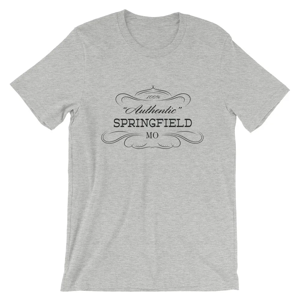 Missouri - Springfield Mo - Short-Sleeve Unisex T-Shirt - Authentic