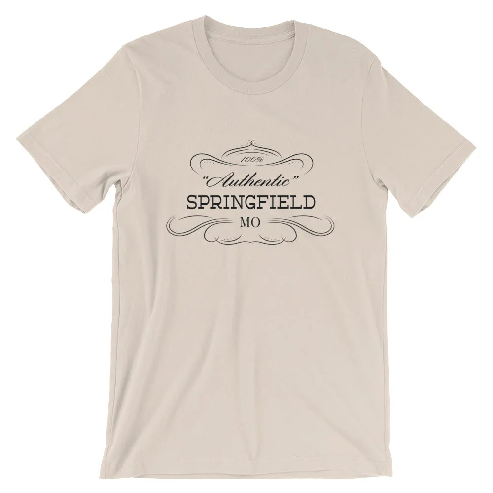 Missouri - Springfield Mo - Short-Sleeve Unisex T-Shirt - Authentic